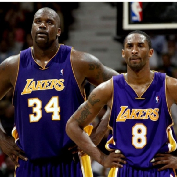 Shaquille O'Neal (Mitchell/Ness)-(Lakers)-(1996-97)-(Yellow)-(XL)-(New)-$103.00 - Picture 9 of 9